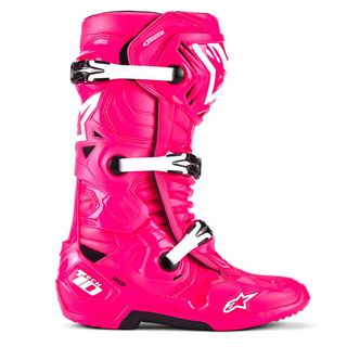 OFERTA! BOTAS ALPINESTARS TECH 10 ROSA "44,5"