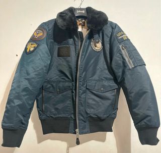 Chaqueta Bomber Schott NYC Azul Marino