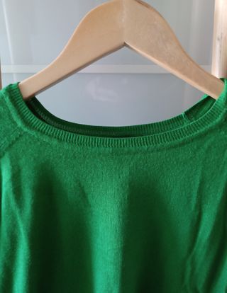 Jersey verde Zara