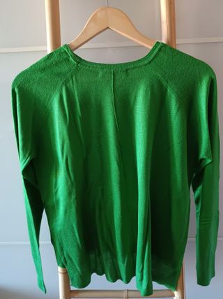 Jersey verde Zara