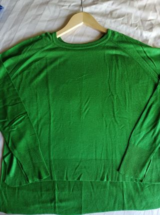 Jersey verde Zara