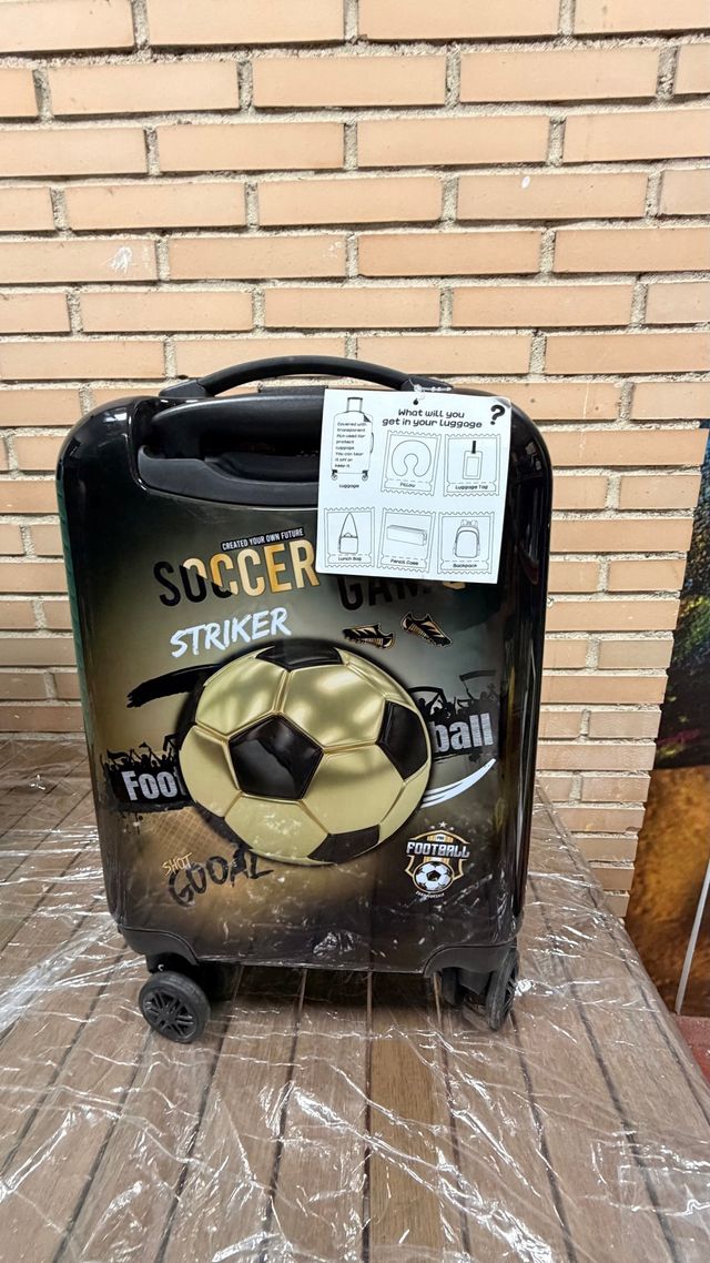Maleta Cabina Infantil HTgroce Fútbol