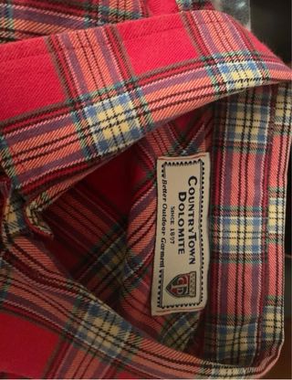 Camicia scozzese uomo taglia XL