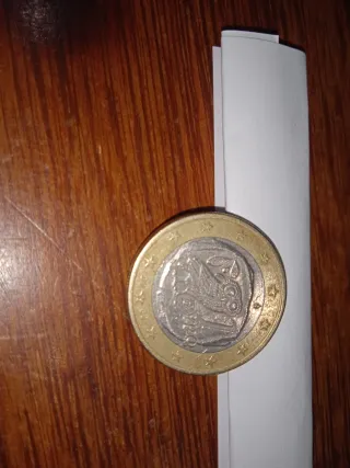 Moneda 1 Euro Búho Grecia 2002