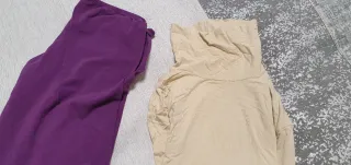 Lote 14 prendas: 5 polos y 9 leggings