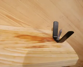 Soporte Jamonero Madera y Metal