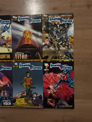 JOVENES TITANES 6 tomos Completa
