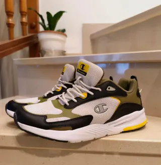 Zapatillas Champion Verdes y Blancas