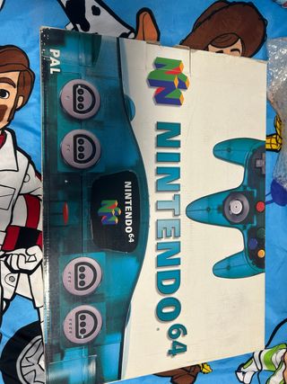 Nintendo 64 Azul Caja Original