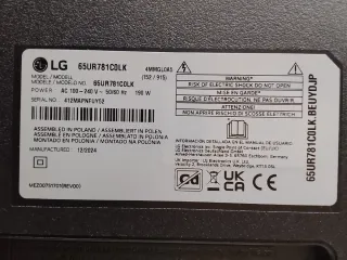 Televisión LG 65 Rota LG 65UR781C0LK