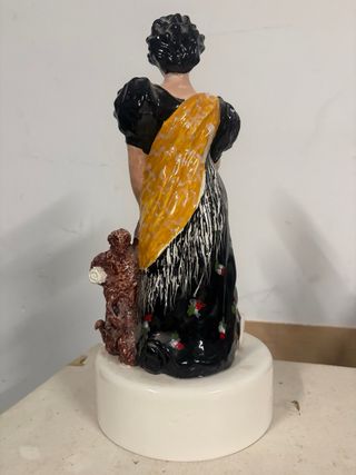 Figura cerámica Anís del Mono antigua