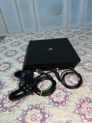 PS4 Pro Sony Negra Casi Nueva