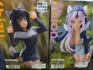 Set 2 Figuras Shizu Shion Slime 16cm