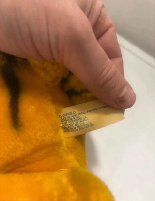 Peluche Garfield 1978 Originale