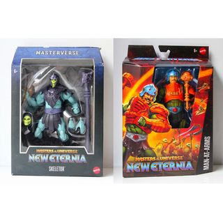 Masters of the Universe New Eternia Skeletor y Man