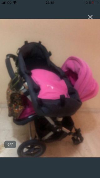 Bugaboo Camaleón I cuco y Silla de Paseo Rosa