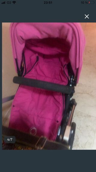 Bugaboo Camaleón I cuco y Silla de Paseo Rosa