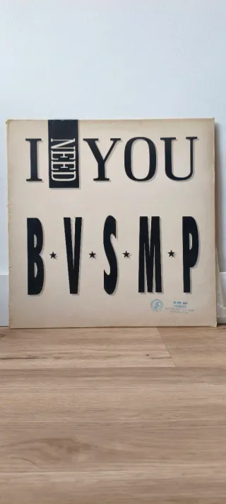 B V S M P - I Need You Vinilo