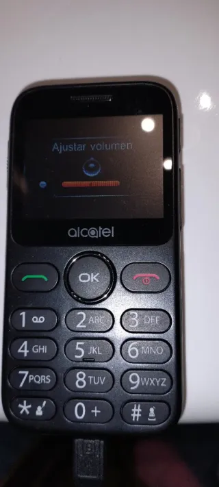 Teléfono Móvil Alcatel Negro