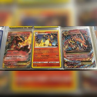 Pack 3 Cartas Pokémon Charizard