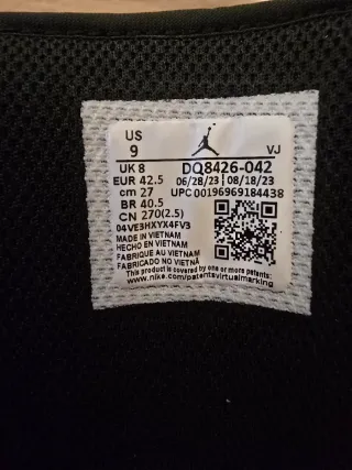 Nike Air Jordan 1 Mid Negro/Azul