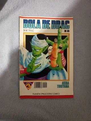 Cómic bola de drac número 82 en catalán
