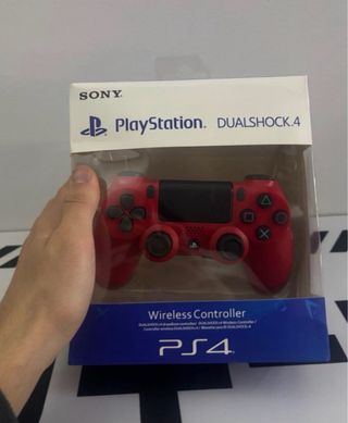 Mando PS4 Dualshock Rojo