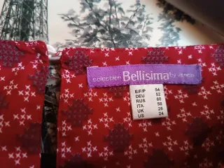 Vestido Rojo Estampado Boho Chic Cenefa Étnica