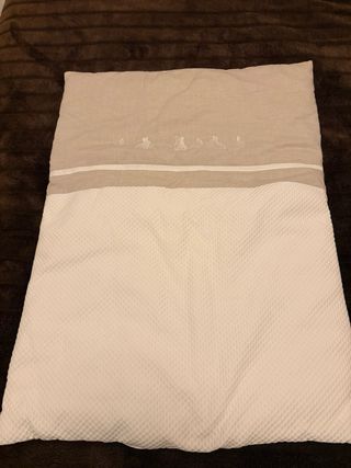 Minicuna Allegra Blanca+ edredón +edredón vestido