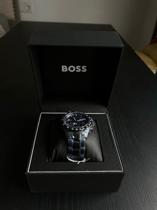 Reloj BOSS Cronógrafo Acero Inoxidable Azul