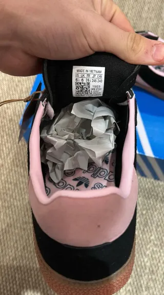 Adidas Spezial Handball Negras/Rosas Talla 39