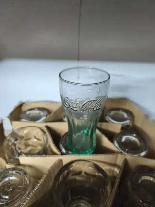 Vasos Coca-Cola Verdes - Set de 6