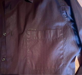 Lote 2 Camisas Hombre Ungaro Burdeos y gris