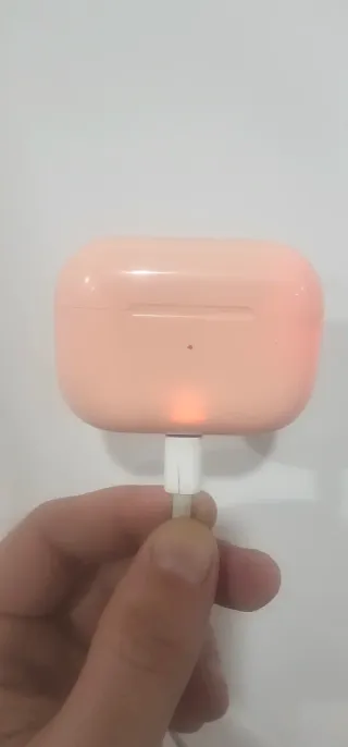 Auriculares Bluetooth Rosa con Luces LED