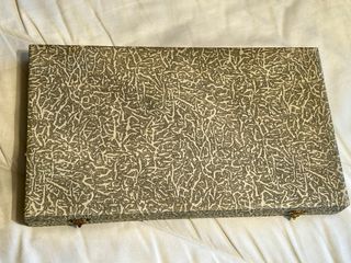 Juego Postre Alpaca Antiguo