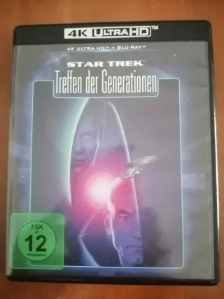 4 Películas de Star Trek: Generaciones 4K UHD + Bl
