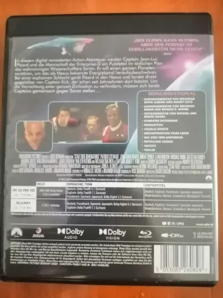 4 Películas de Star Trek: Generaciones 4K UHD + Bl