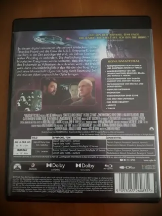 4 Películas de Star Trek: Generaciones 4K UHD + Bl