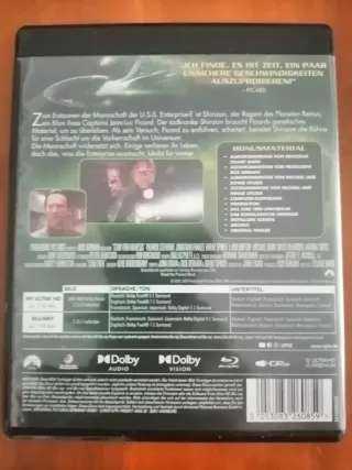 4 Películas de Star Trek: Generaciones 4K UHD + Bl