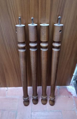 Patas de madera para mesa (66 cm)