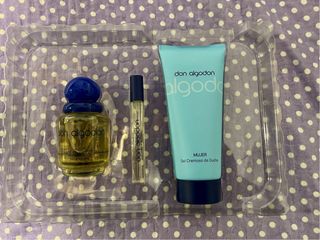 Pack Don Algodón Mujer, Perfume 100ml +Mini + Gel