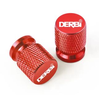 Tapones válvula Derbi - Rojo