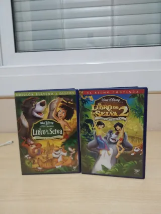 Oferta Pack DVDs Disney.El Libro de la Selva 1 y 2