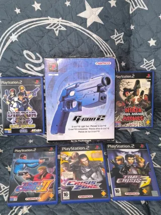 PlayStation 2: Trilogía Time Crisis + G-Con2