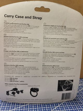 Custodia e Laccio TomTom ONE Nero