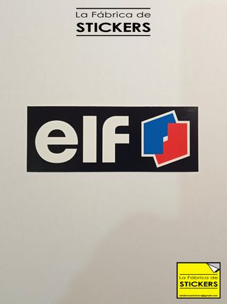 Pegatina de vinilo ELF