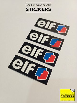 Pegatina de vinilo ELF