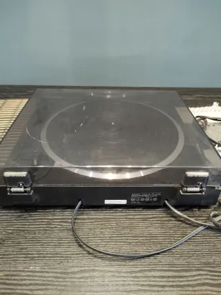 Tocadiscos Sony Negro/Plata