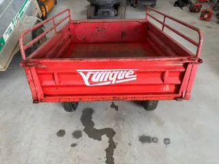 Remolque para motoazada o motocultor.