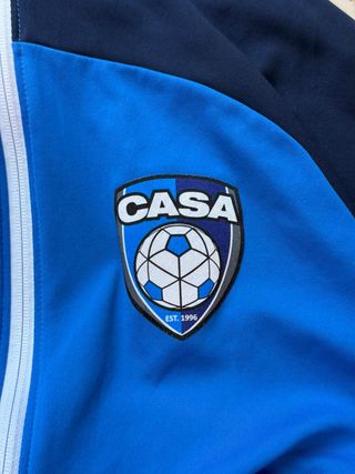 Nike TrackJacket CASA Soccer Blue Vintage Size M